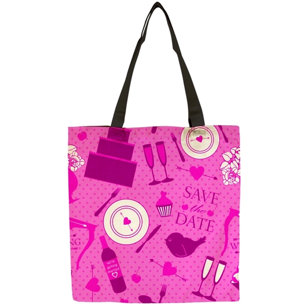 Vibrant Cotton Tote Bag - Flat - Soft Cotton Feel +... from ASI 67557 LimeLight Ent