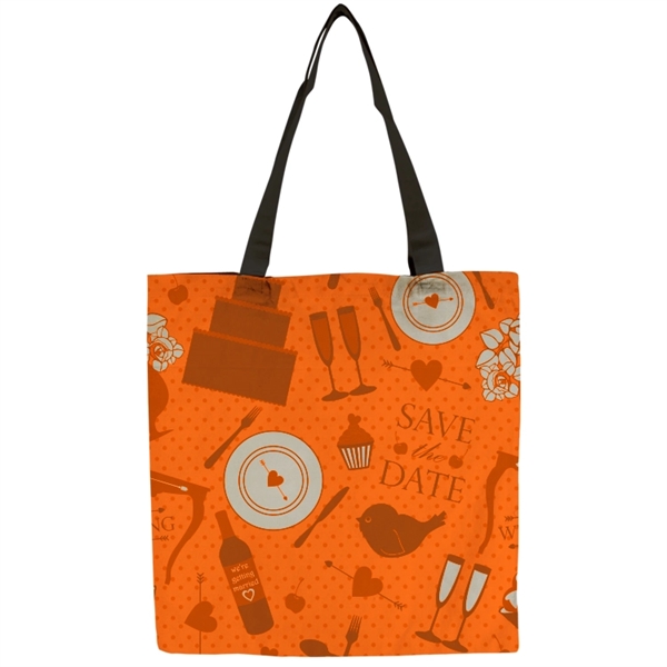 Vibrant Cotton Tote Bag - Flat - Soft Cotton Feel +... from ASI 67557 LimeLight Ent