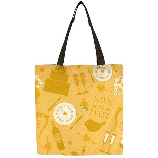 Vibrant Cotton Tote Bag - Flat - Soft Cotton Feel +... from ASI 67557 LimeLight Ent