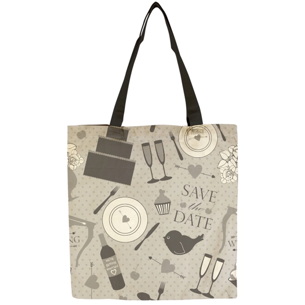 Vibrant Cotton Tote Bag - Flat - Soft Cotton Feel +... from ASI 67557 LimeLight Ent