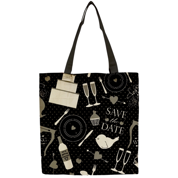 Vibrant Cotton Tote Bag - Flat - Soft Cotton Feel +... from ASI 67557 LimeLight Ent