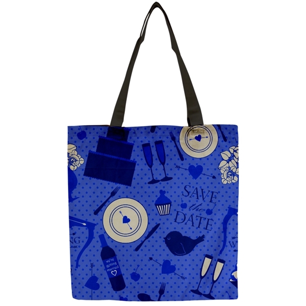 Vibrant Cotton Tote Bag - Flat - Soft Cotton Feel +... from ASI 67557 LimeLight Ent