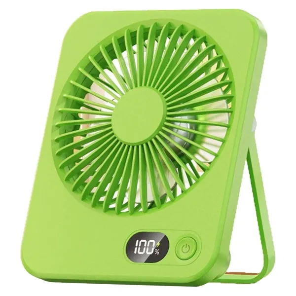 5-speed, rechargeable desktop fan.... from ASI 39552 BEL Promo