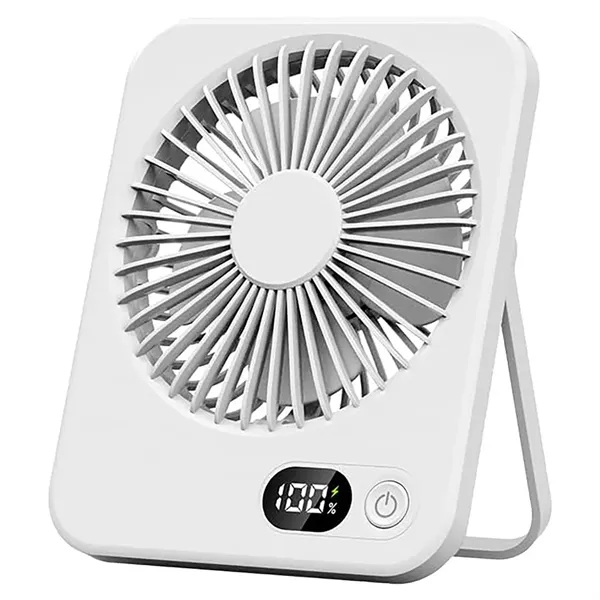 5-speed, rechargeable desktop fan.... from ASI 39552 BEL Promo