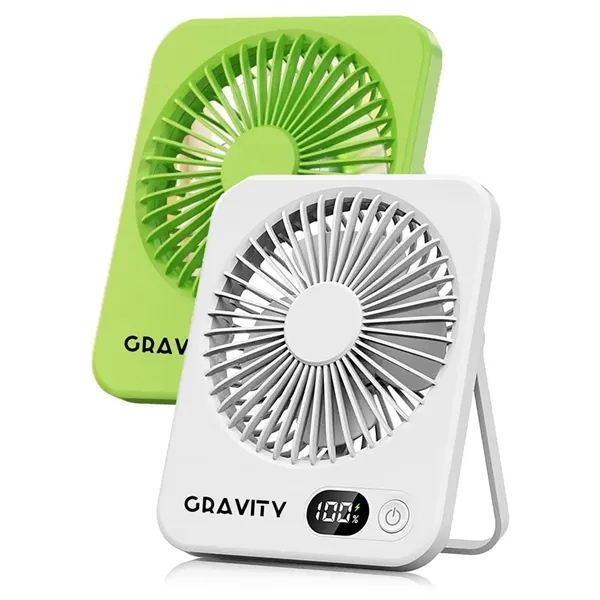 5-speed, rechargeable desktop fan.... from ASI 39552 BEL Promo
