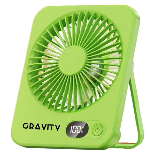 5-speed, rechargeable desktop fan.... from ASI 39552 BEL Promo