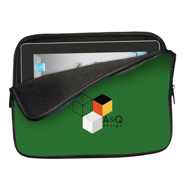 10" Neoprene Zippered Tablet Case - A Full Color + High... from ASI 67557 LimeLight Ent / Limelight USA