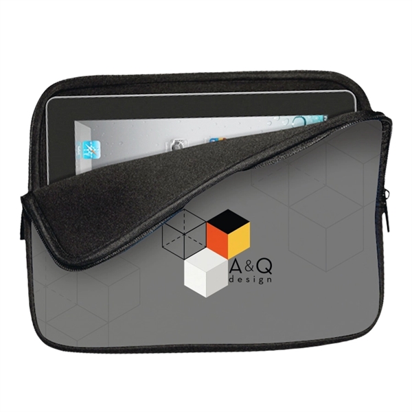 10" Neoprene Zippered Tablet Case - A Full Color + High... from ASI 67557 LimeLight Ent / Limelight USA