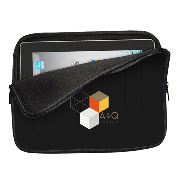 10" Neoprene Zippered Tablet Case - A Full Color + High... from ASI 67557 LimeLight Ent / Limelight USA