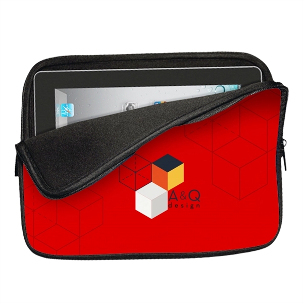 10" Neoprene Zippered Tablet Case - A Full Color + High... from ASI 67557 LimeLight Ent / Limelight USA