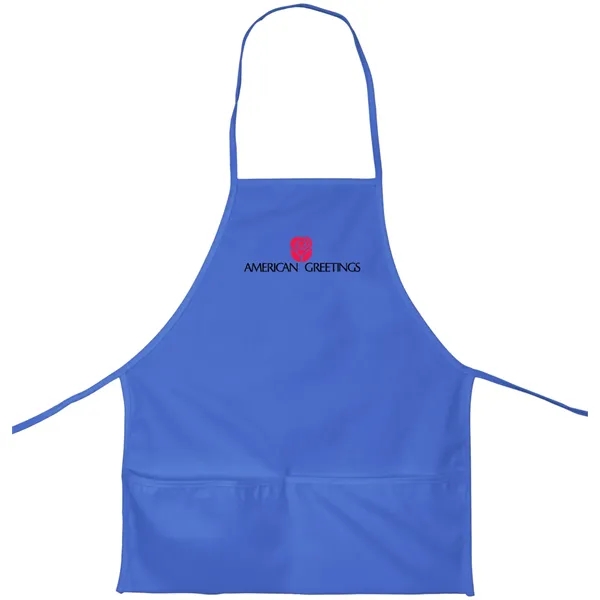 18" x 22" colored bib apron with continuous tie strings and... from ASI 31260 AdCapitol