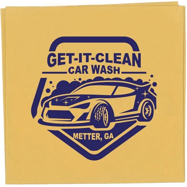 Multi-use, micro-fiber, miracle chamois. Reusable, cold water wash, air dry.... from ASI 31260 AdCapitol