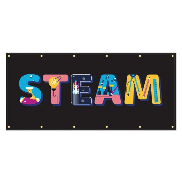 Digital vinyl banner with reinforced corner grommets.... from ASI 31260 AdCapitol