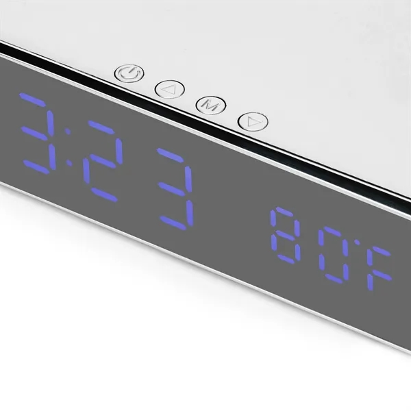 This modern LED clock features a built-in thermostat, alarm function, and... from ASI 34800 Alstar Creations
