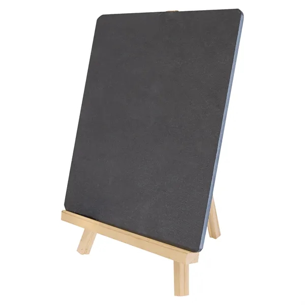 7 7/8" x 11 3/4" x 3/16" slate and wood easel-style... from ASI 74601 Calico