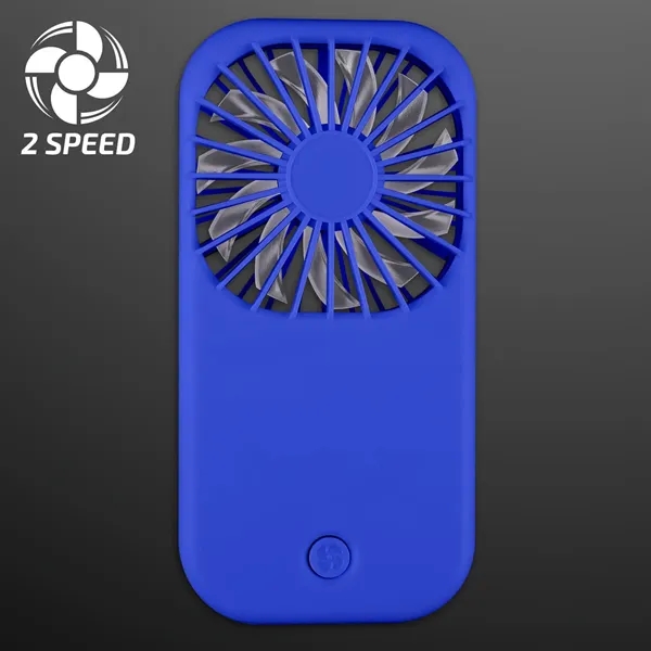 Blue Fan with Kickstand; Blank & Imprint Pricing... from ASI 34194 ALightPromos