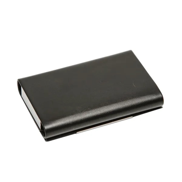 2.5" x 3.75" x 0.63" business card case with customization.... from ASI 68507 The Magnet Group / Innovations by Magnet™