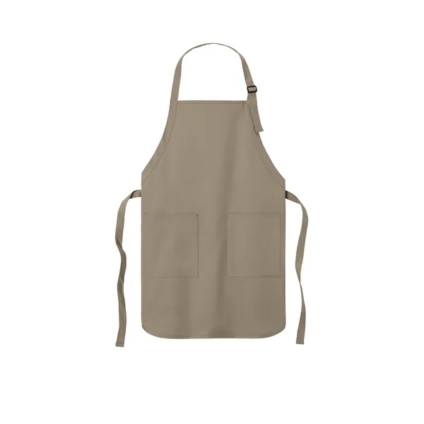 Durable two-pocket full-length apron with adjustable neck strap, ideal for custom... from ASI 72657 Active Life Promo / Active Life Promo Active Life