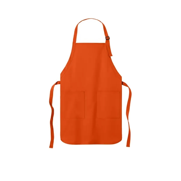 Durable two-pocket full-length apron with adjustable neck strap, ideal for custom... from ASI 72657 Active Life Promo / Active Life Promo Active Life