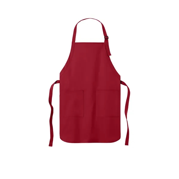 Durable two-pocket full-length apron with adjustable neck strap, ideal for custom... from ASI 72657 Active Life Promo / Active Life Promo Active Life