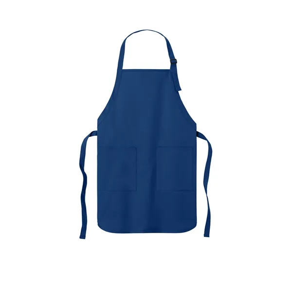 Durable two-pocket full-length apron with adjustable neck strap, ideal for custom... from ASI 72657 Active Life Promo / Active Life Promo Active Life