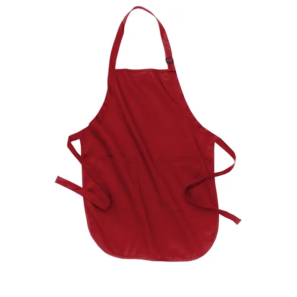 Durable cotton apron with pockets and stain-release finish-ideal for custom imprint... from ASI 72657 Active Life Promo / Active Life Promo Active Life