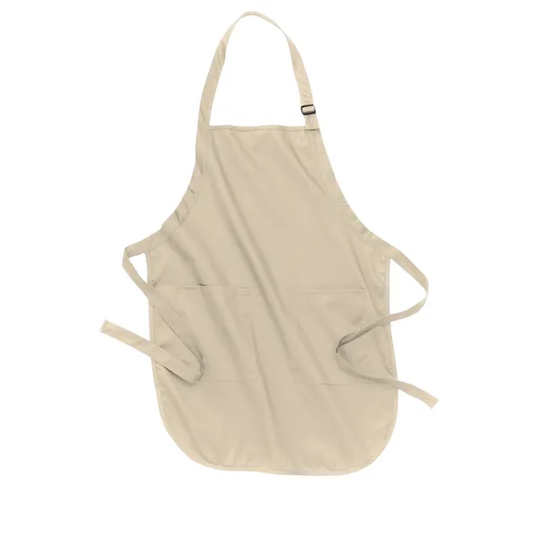 Durable cotton apron with pockets and stain-release finish-ideal for custom imprint... from ASI 72657 Active Life Promo / Active Life Promo Active Life