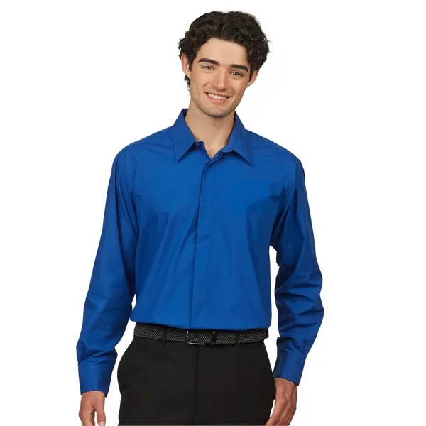 Edwards - Shirts & Blouses - Men's Cafe Long Sleeve Shirt... from ASI 86018 Scrub Authority