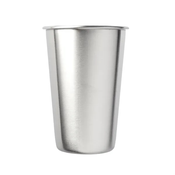 Single-wall stainless steel mixing glass of 16oz. capacity plus 1 color... from ASI 37218 Athena Promo (tm)