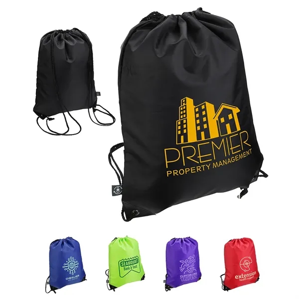 RPET Budget Drawstring Backpack... from ASI 36730 Ariel Premium Supply Inc