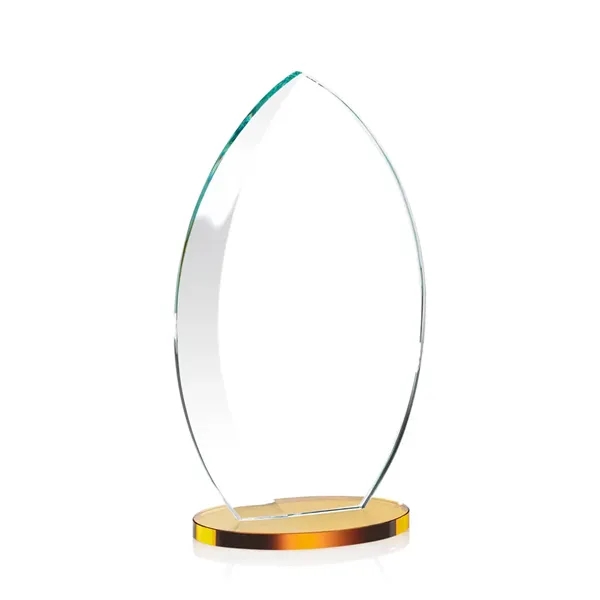 Starfire Windermere Award with Amber base and full color VividPrint imprint... from ASI 84592 St Regis Group / St Regis