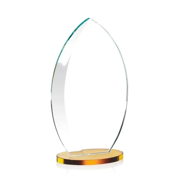 Starfire Windermere Award with Amber base and full color VividPrint imprint... from ASI 84592 St Regis Group / St Regis
