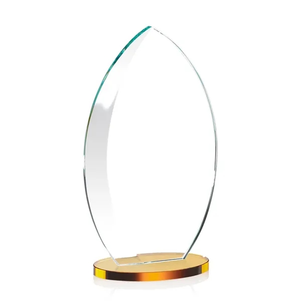 Starfire Windermere Award with Amber base and full color VividPrint imprint... from ASI 84592 St Regis Group / St Regis