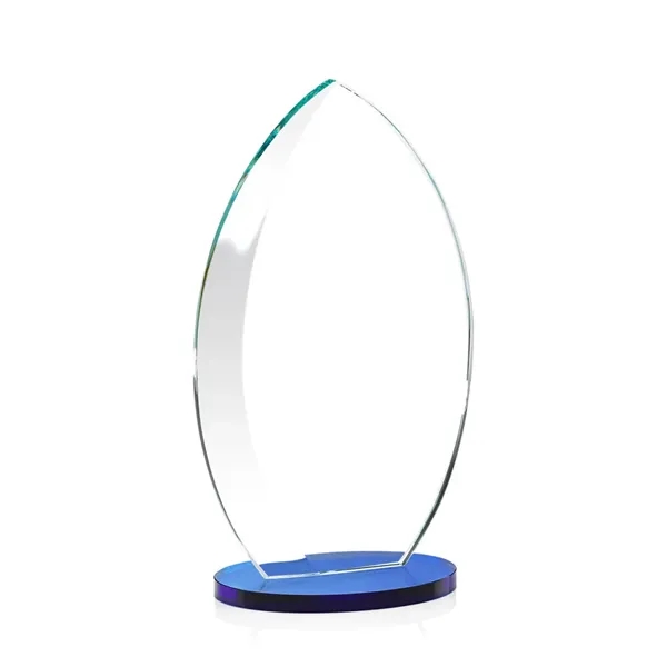 Starfire Windermere Award with Blue base and full color VividPrint imprint... from ASI 84592 St Regis Group / St Regis