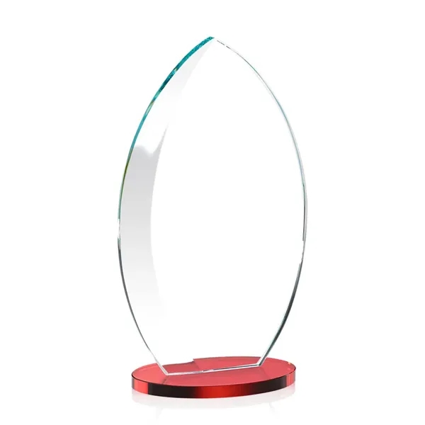 Starfire Windermere Award with Red base and full color VividPrint imprint... from ASI 84592 St Regis Group / St Regis