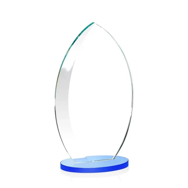 Starfire Windermere Award with Sky Blue base and full color VividPrint... from ASI 84592 St Regis Group / St Regis