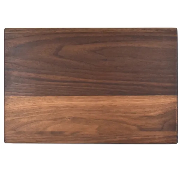 8" x 12" x 3/4" rectangular walnut cutting board with all-around... from ASI 74601 Calico