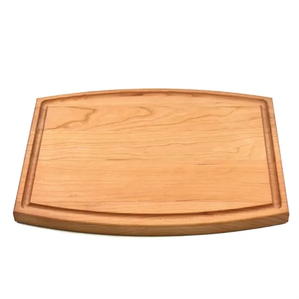 9" x 12 3/4" x 3/4" cherry wood butcher's block with... from ASI 74601 Calico