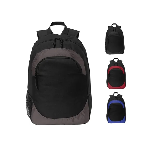 Durable everyday backpack with laptop sleeve and imprint area, perfect for... from ASI 72657 Active Life Promo / Active Life Promo Active Life