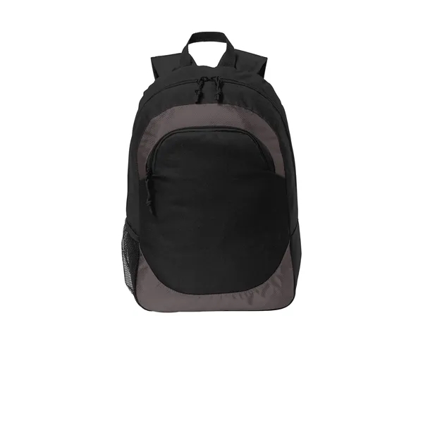 Durable everyday backpack with laptop sleeve and imprint area, perfect for... from ASI 72657 Active Life Promo / Active Life Promo Active Life