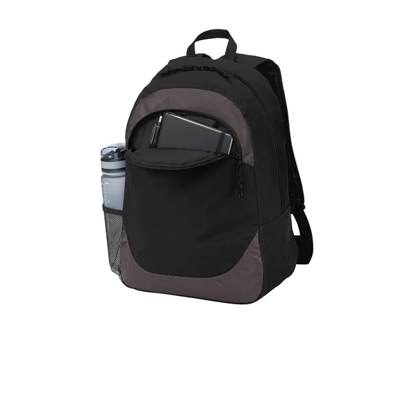 Durable everyday backpack with laptop sleeve and imprint area, perfect for... from ASI 72657 Active Life Promo / Active Life Promo Active Life