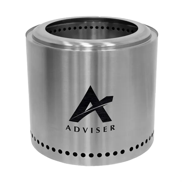 Bring the heat minus the hassle-this sleek stainless fire pit offers... from ASI 87188 Showdown Displays