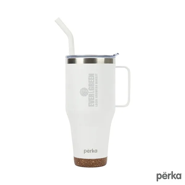 Perka® Hartford 40 oz. Double Wall, Stainless Steel Trave...... from ASI 67866 Logomark/Valumark