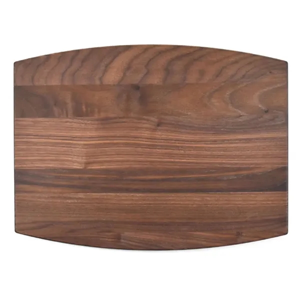 9" x 12 3/4" x 3/4" walnut cutting board with juice... from ASI 74601 Calico