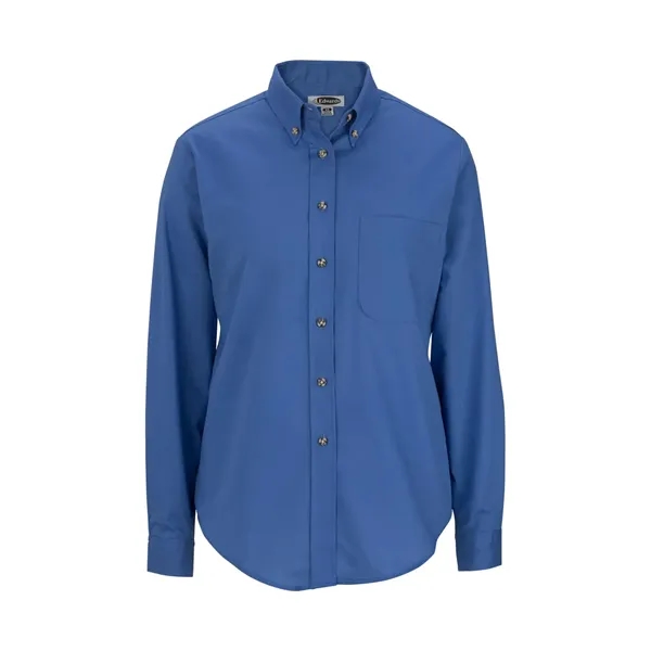 Edwards - Women's One-Pocket Poplin-Long Sleeve... from ASI 86018 Scrub Authority / Uniform Stores