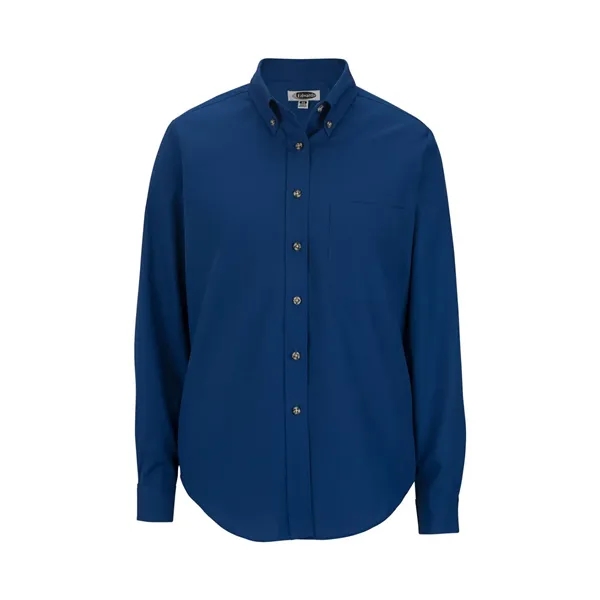 Edwards - Women's One-Pocket Poplin-Long Sleeve... from ASI 86018 Scrub Authority / Uniform Stores