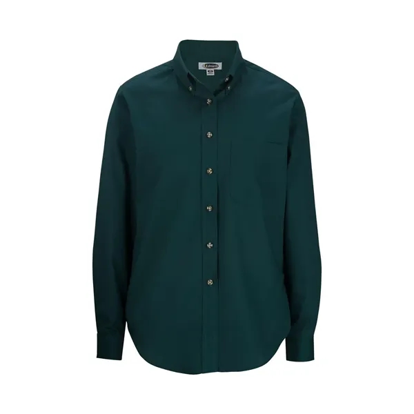 Edwards - Women's One-Pocket Poplin-Long Sleeve... from ASI 86018 Scrub Authority / Uniform Stores