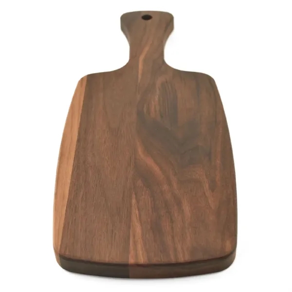 6" x 14.5" x 3/4" paddle-shaped walnut cutting board.... from ASI 74601 Calico