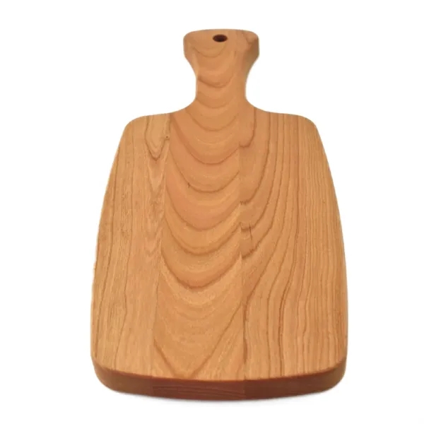 6" x 14.5" x 3/4" cherry wood paddle-shaped cutting board with... from ASI 74601 Calico
