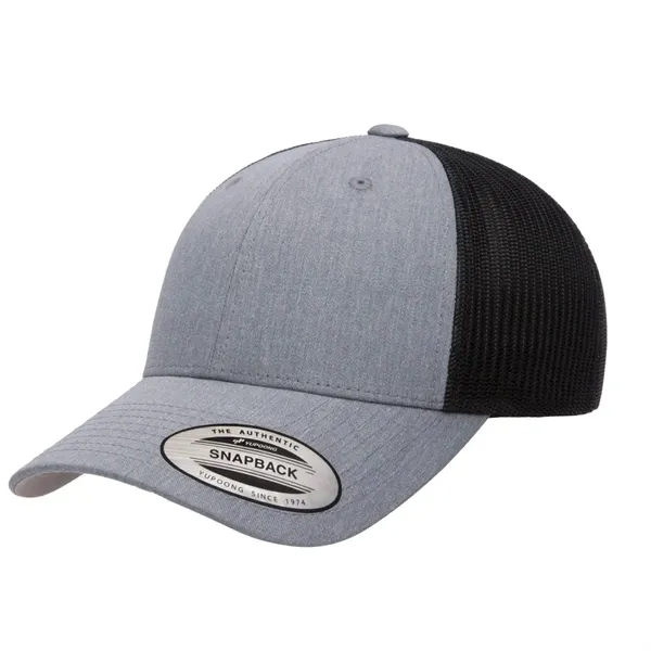 Yupoong 6601 YP Classics Elite Hat with leatherette patches or embroidery... from ASI 74601 Calico